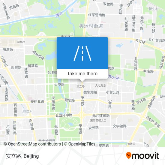 安立路 map