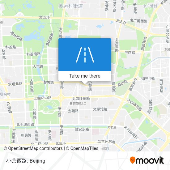 小营西路 map