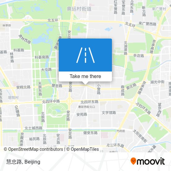 慧忠路 map