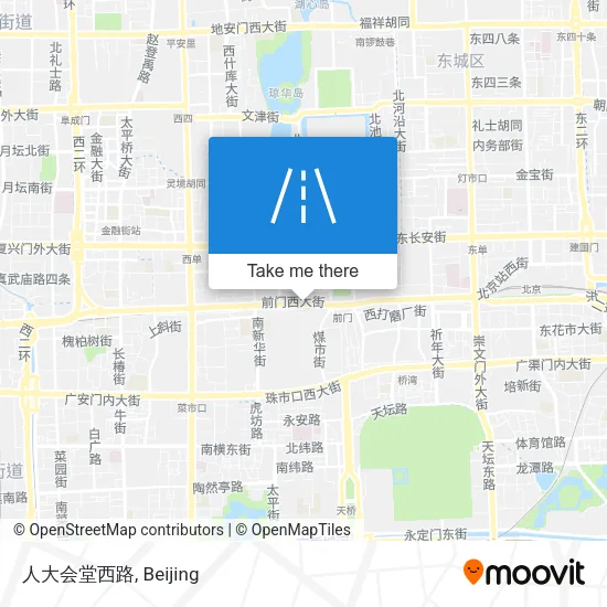 人大会堂西路 map