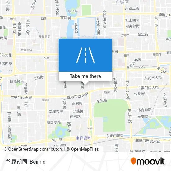 施家胡同 map