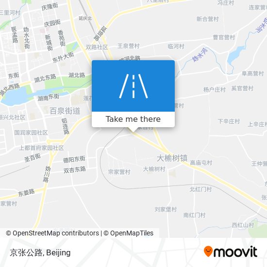 京张公路 map