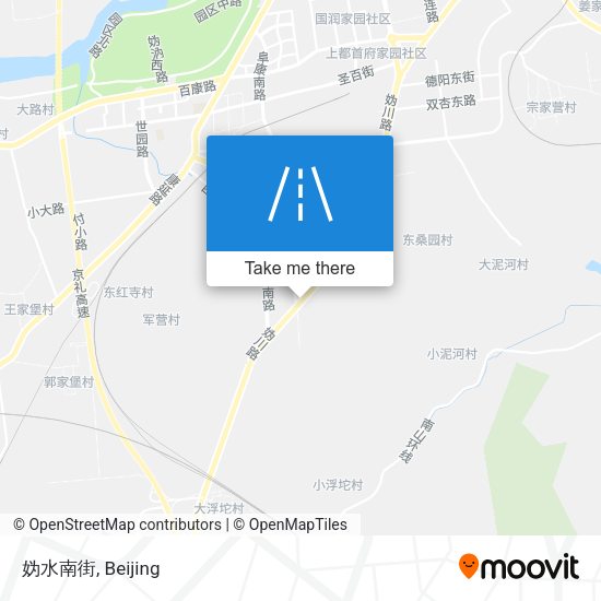 妫水南街 map
