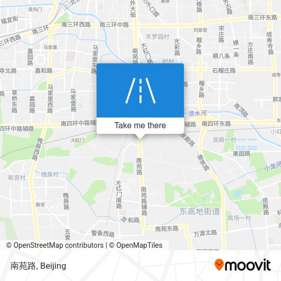 南苑路 map