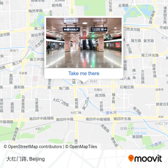 大红门路 map