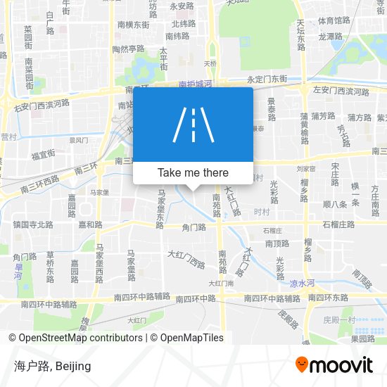 海户路 map