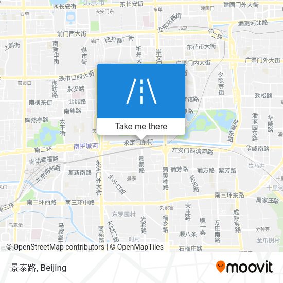 景泰路 map