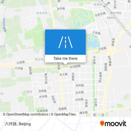 六环路 map