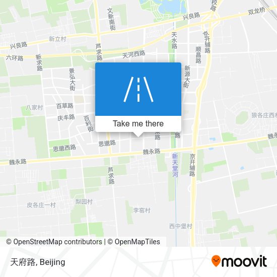 天府路 map