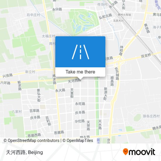天河西路 map