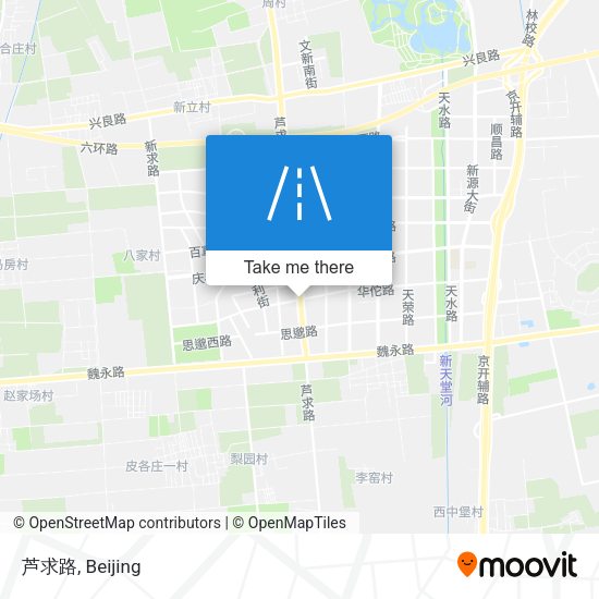 芦求路 map