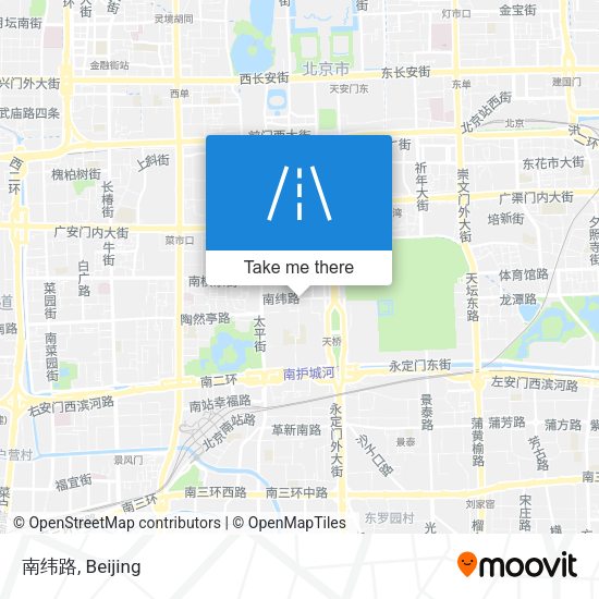 南纬路 map
