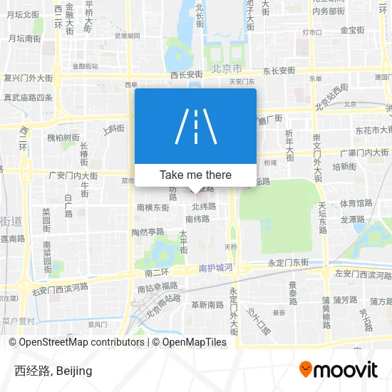 西经路 map