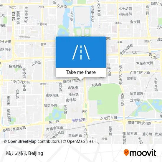 鹞儿胡同 map