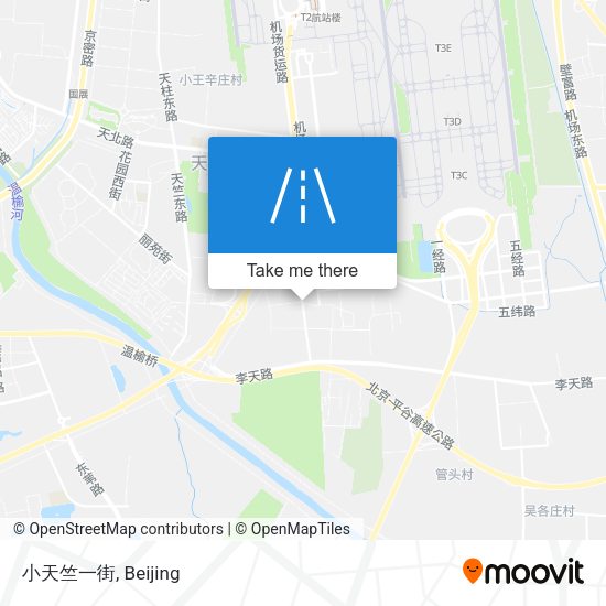 小天竺一街 map