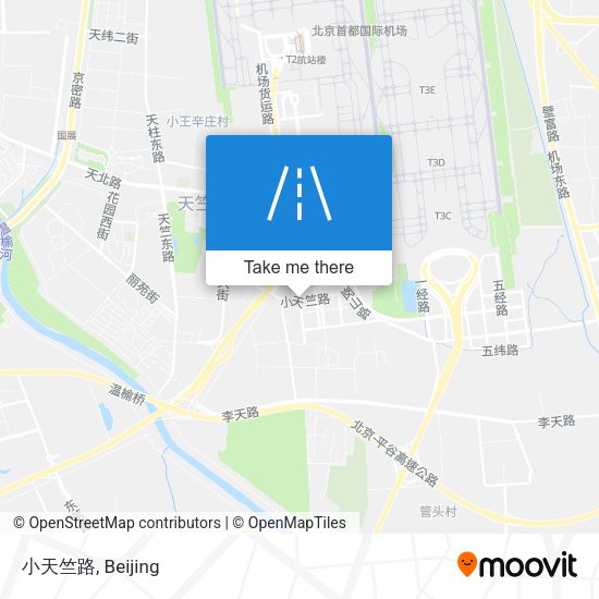 小天竺路 map