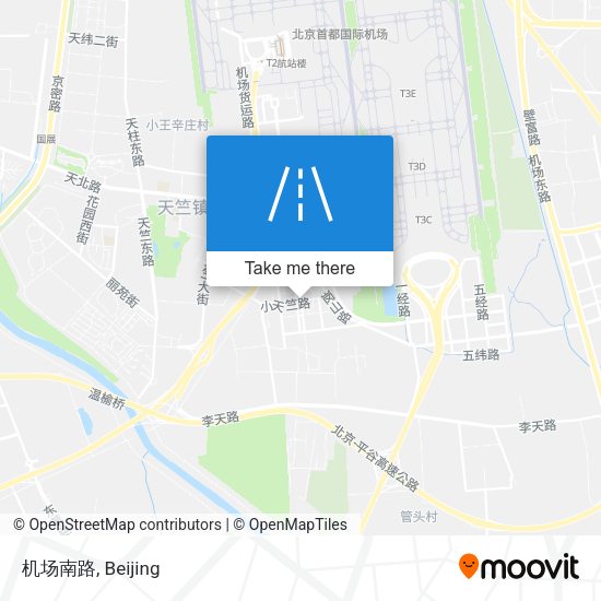 机场南路 map