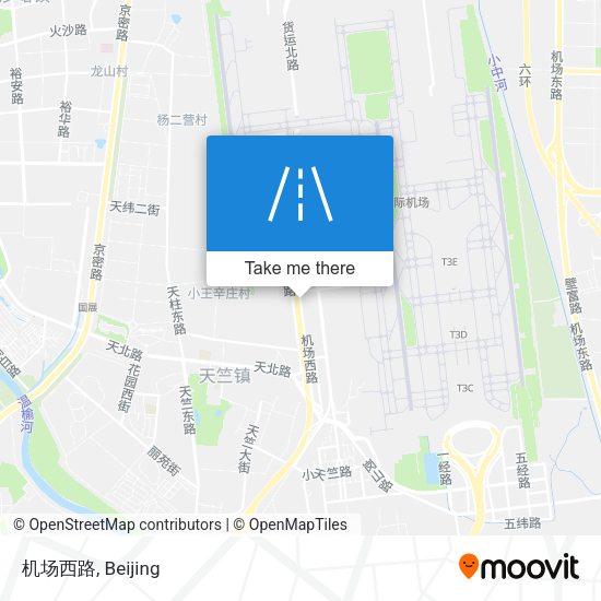 机场西路 map
