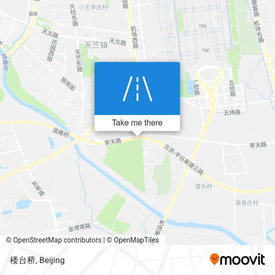 楼台桥 map