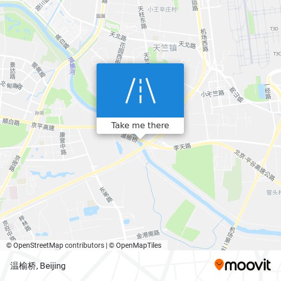 温榆桥 map