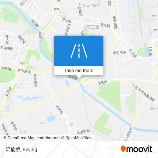 温榆桥 map