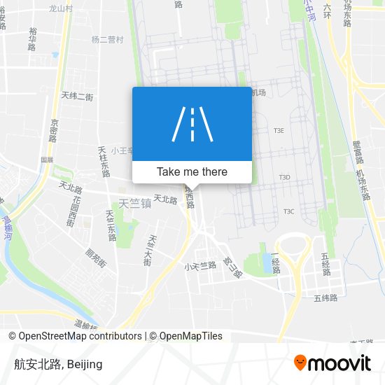 航安北路 map