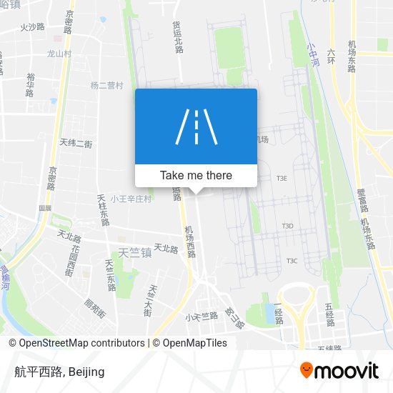 航平西路 map
