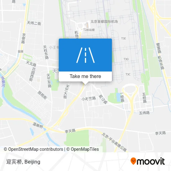 迎宾桥 map