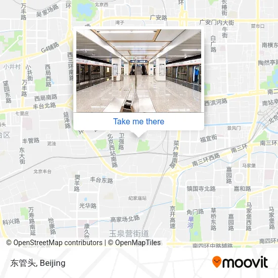 东管头 map