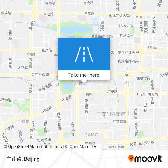 广莲路 map