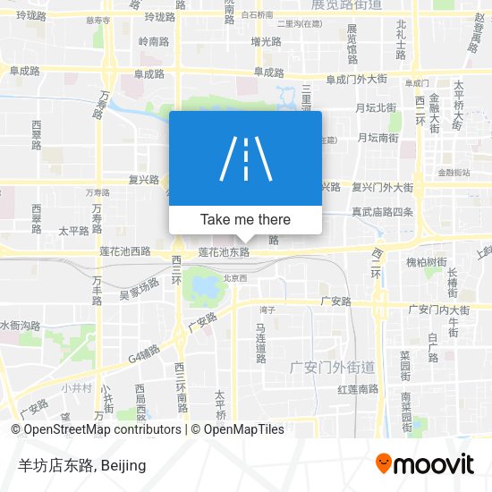 羊坊店东路 map
