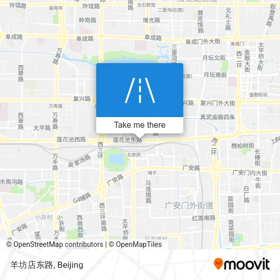 羊坊店东路 map