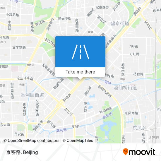 京密路 map