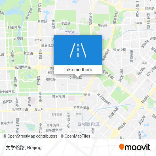 文学馆路 map