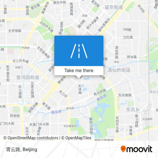 霄云路 map