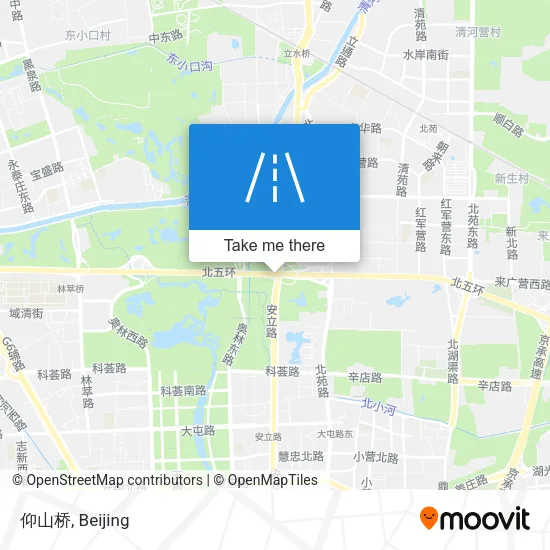 仰山桥 map