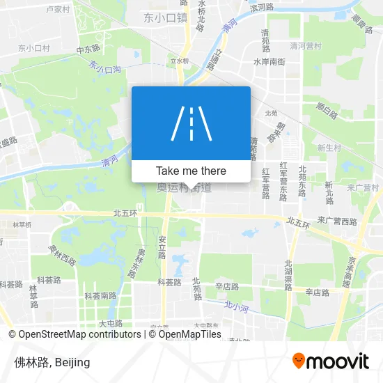 佛林路 map