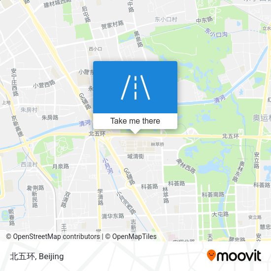 北五环 map