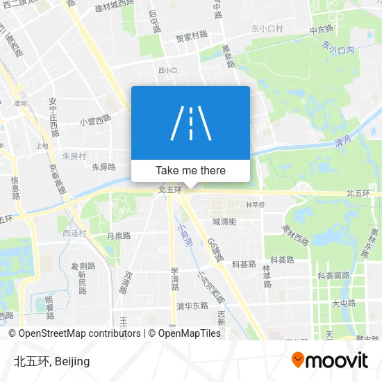 北五环 map