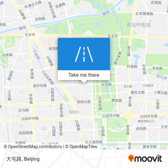 大屯路 map