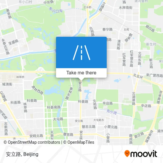 安立路 map