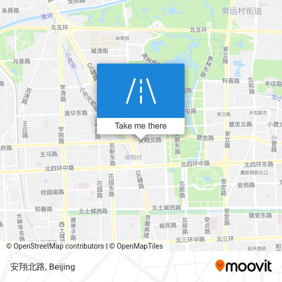 安翔北路 map