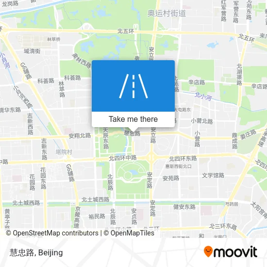 慧忠路 map