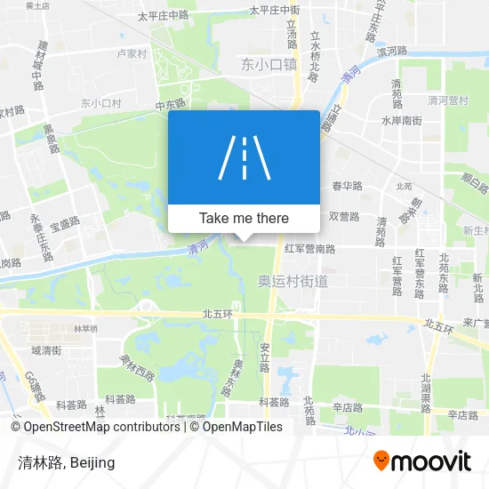 清林路 map
