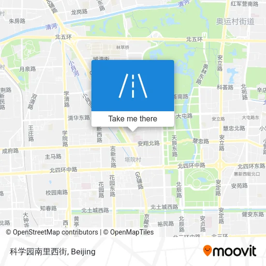 科学园南里西街 map