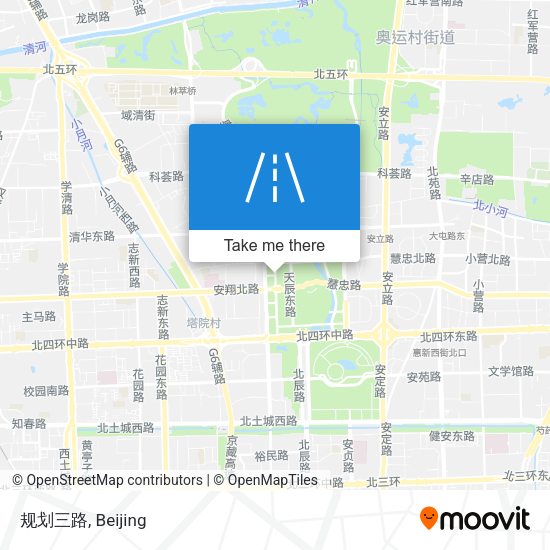 规划三路 map