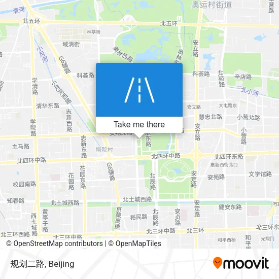 规划二路 map