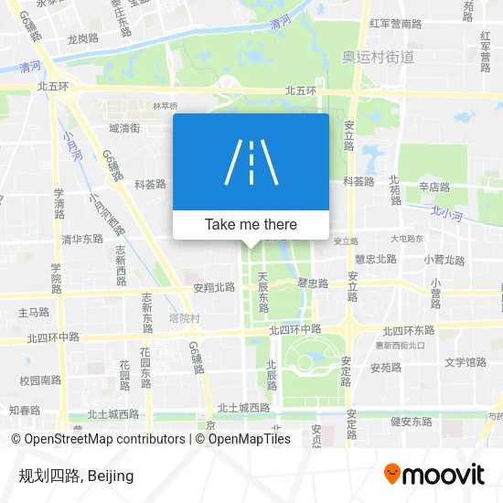规划四路 map