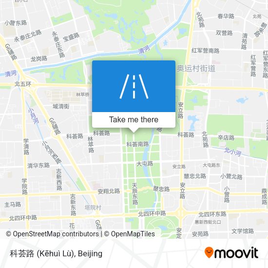 科荟路 (Kēhuì Lù) map
