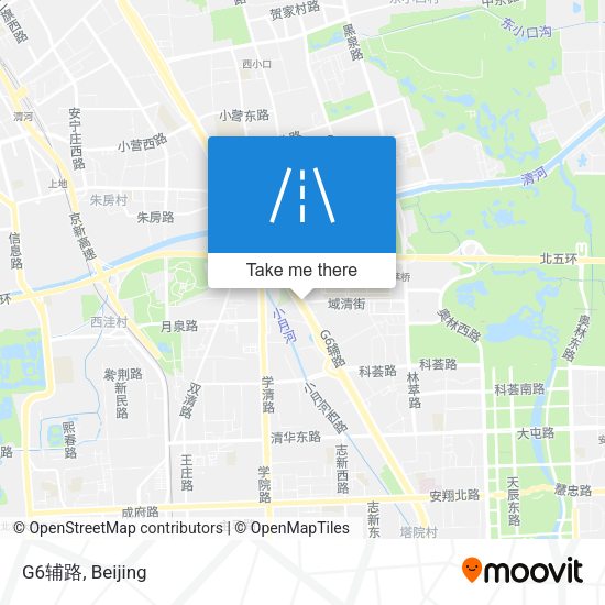 G6辅路 map